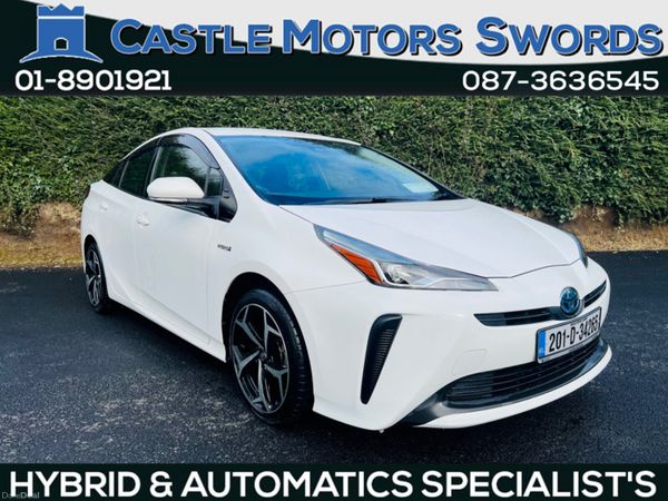 Toyota Prius Hatchback, Petrol Hybrid, 2020, White
