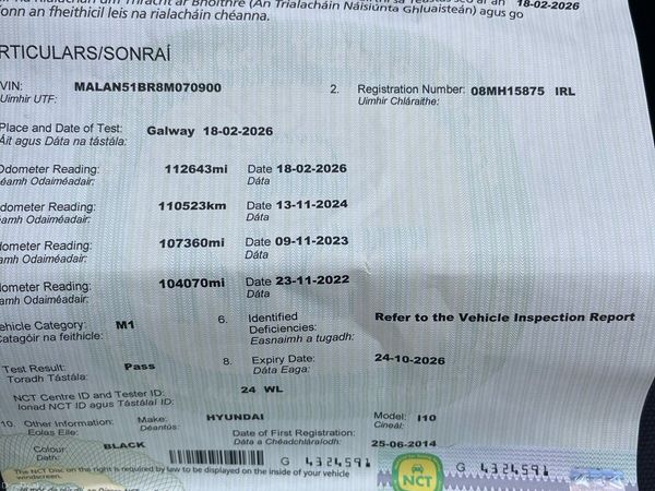 Hyundai i10 Hatchback, Petrol, 2008, Black