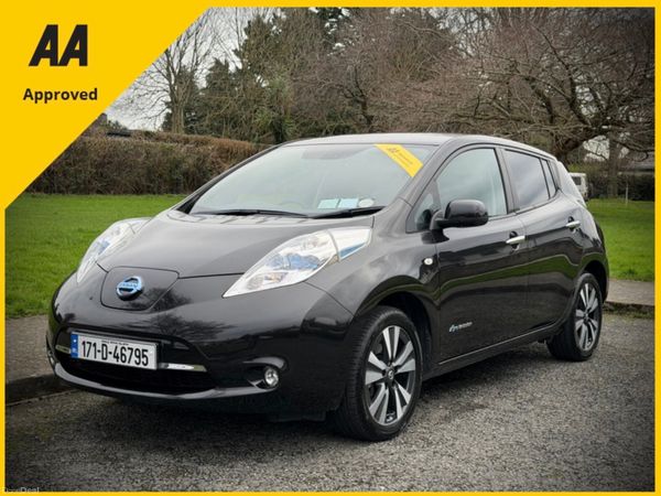 Nissan Leaf Hatchback, Electric, 2017, Black