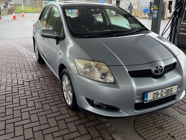 Toyota Auris Hatchback, Petrol, 2009, Blue