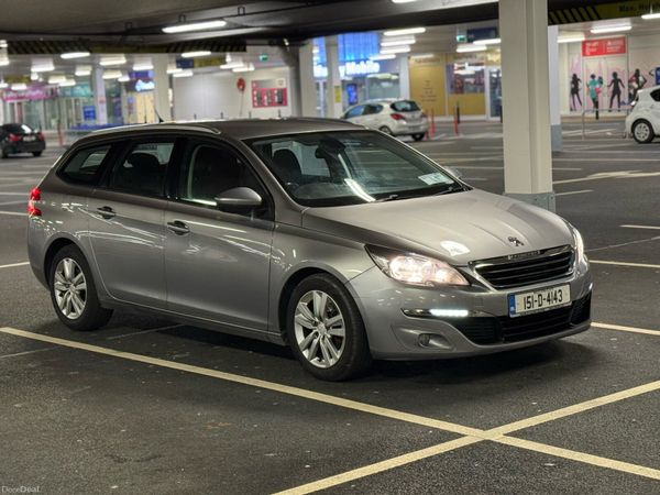 Peugeot 308 Estate, Diesel, 2015, Grey