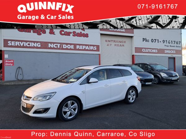 Vauxhall Astra Estate, Diesel, 2014, White