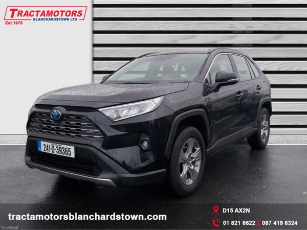 Toyota RAV4 SUV, Petrol Hybrid, 2024, Black