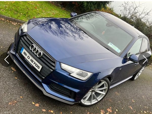 Audi A4 Saloon, Diesel, 2016, Blue