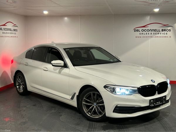 BMW 5-Series Saloon, Diesel, 2019, White