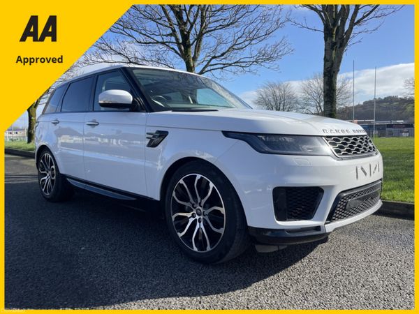 Land Rover Range Rover Sport SUV, Petrol Plug-in Hybrid, 2021, White