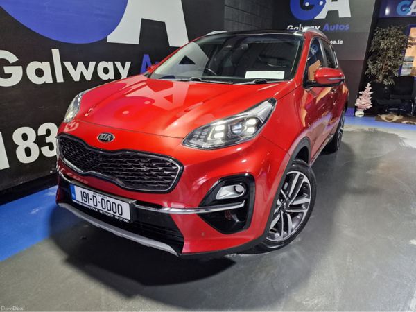 Kia Sportage SUV, Diesel, 2019, Red