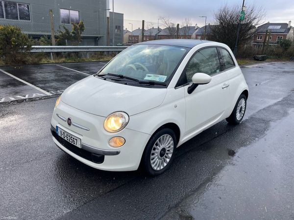 Fiat 500 Hatchback, Petrol, 2011, White