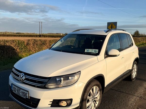 Volkswagen Tiguan SUV, Diesel, 2015, White