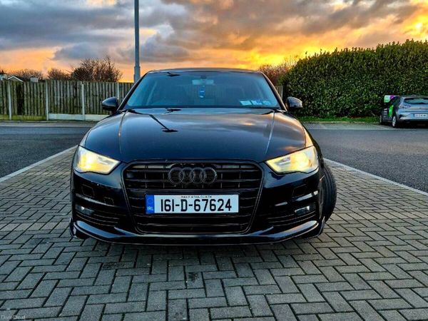 Audi A3 Saloon, Diesel, 2016, Black