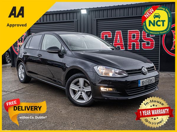Volkswagen Golf Hatchback, Petrol, 2016, Black