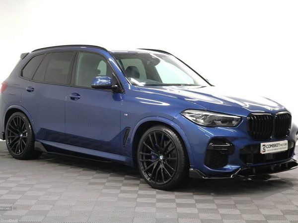 BMW X5 SUV, Diesel Hybrid, 2022, Blue