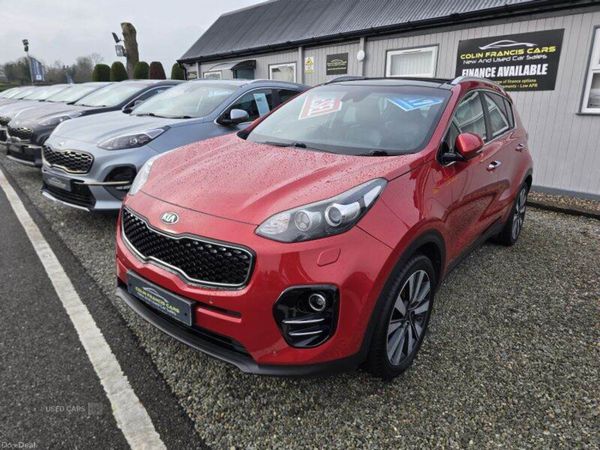 Kia Sportage SUV, Diesel, 2017, Red