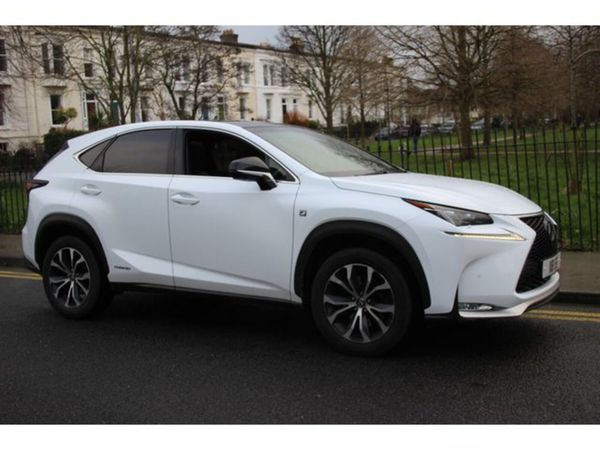 Lexus NX Estate, Petrol Hybrid, 2017, White