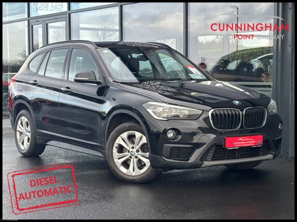 BMW X1 Estate, Diesel, 2017, Black