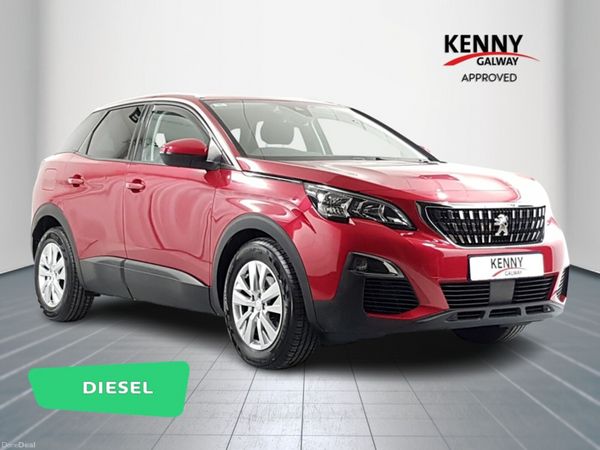 Peugeot 3008 Hatchback, Diesel, 2020, Red