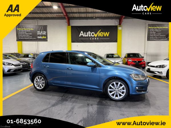 Volkswagen Golf Hatchback, Petrol, 2015, Blue