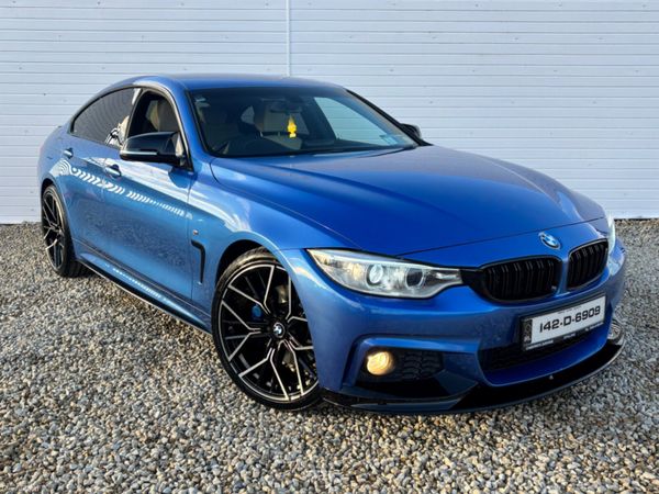BMW 4-Series Saloon, Diesel, 2014, Blue