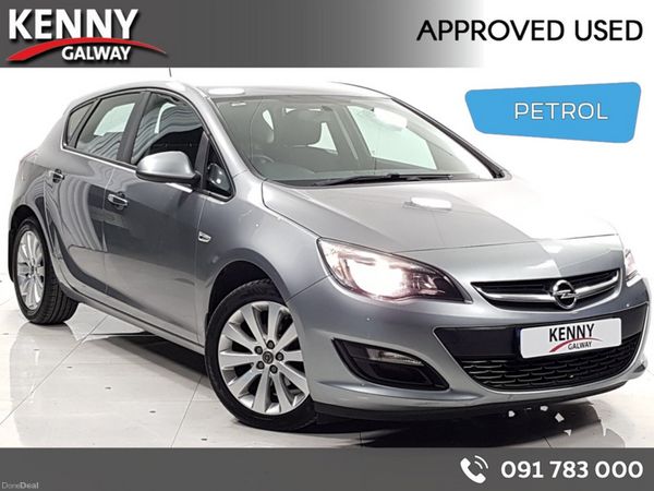 Vauxhall Astra Hatchback, Petrol, 2014, Silver