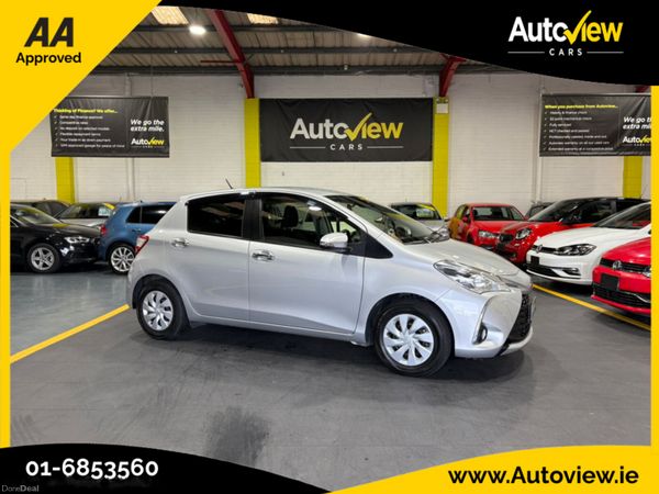 Toyota Vitz Hatchback, Petrol, 2019, Silver