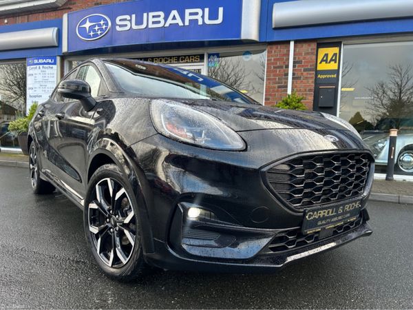 Ford Puma SUV, Petrol Hybrid, 2023, Black