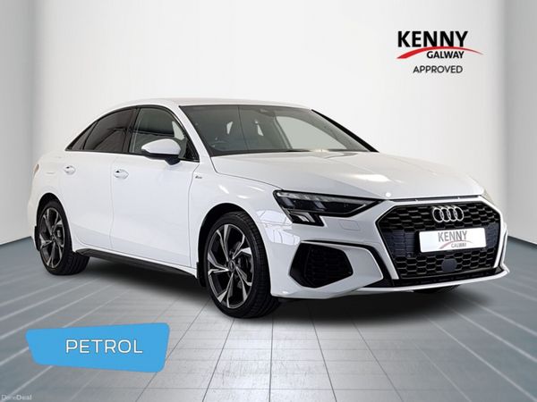 Audi A3 Saloon, Petrol, 2023, White