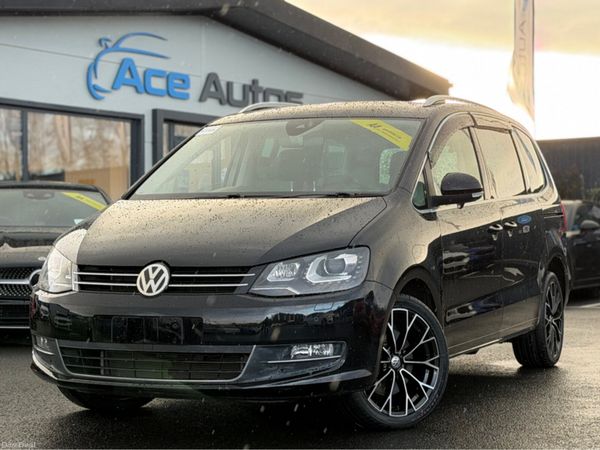 Volkswagen Sharan MPV, Petrol, 2018, Black