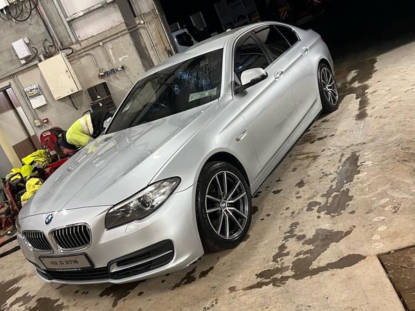 BMW 5-Series Saloon, Diesel, 2016, Silver