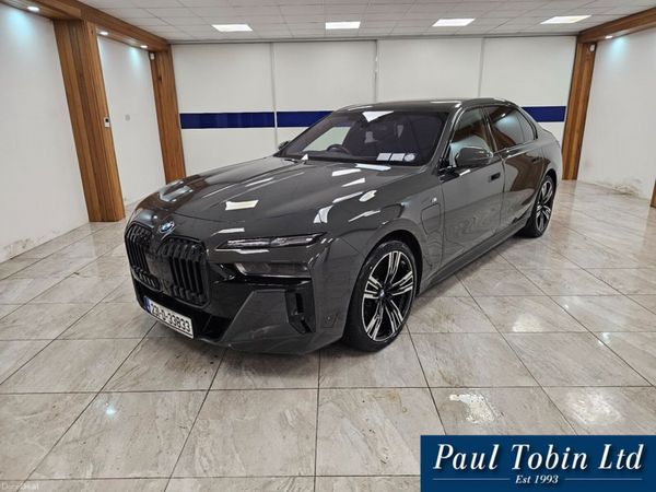 BMW 7-Series Saloon, Petrol Plug-in Hybrid, 2023, Grey