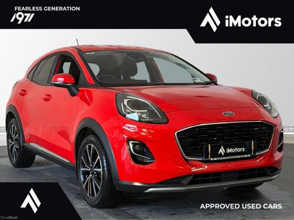 Ford Puma SUV, Petrol, 2021, Red