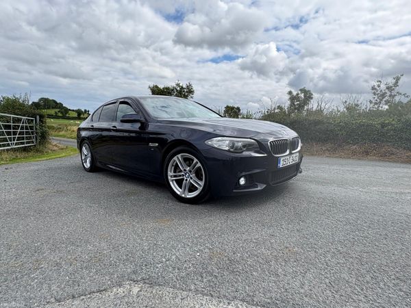 BMW 5-Series Saloon, Diesel, 2015, Blue