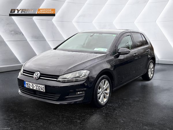 Volkswagen Golf Hatchback, Petrol, 2015, Black