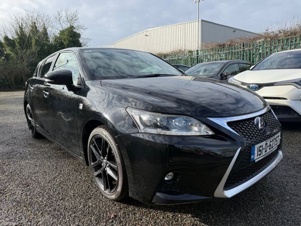 Lexus CT Hatchback, Petrol Hybrid, 2015, Black
