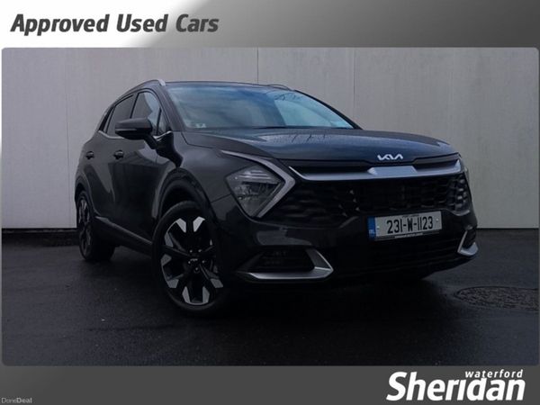 Kia Sportage SUV, Petrol Plug-in Hybrid, 2023, Black