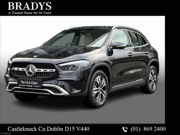 Mercedes-Benz GLA SUV, Petrol Plug-in Hybrid, 2026, Black