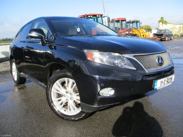 Lexus RX SUV, Petrol Hybrid, 2011, Black