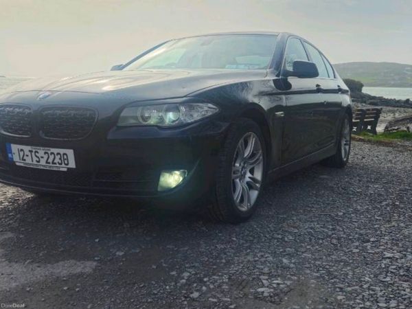 BMW 5-Series Saloon, Diesel, 2012, Black