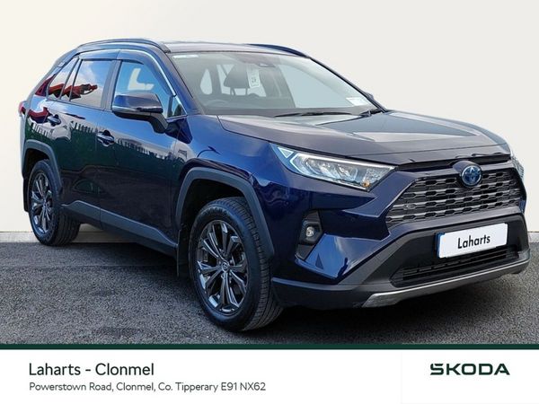 Toyota RAV4 SUV, Petrol Hybrid, 2023, Blue