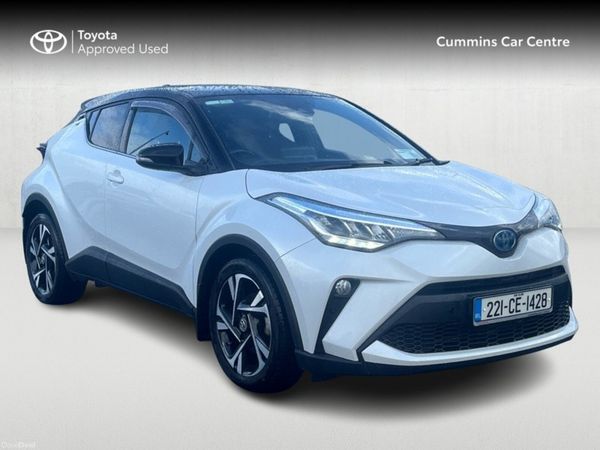 Toyota C-HR SUV, Petrol Hybrid, 2022, White