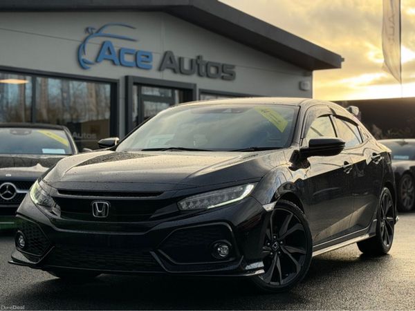 Honda Civic Hatchback, Petrol, 2019, Black