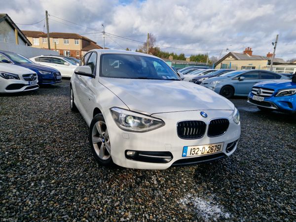 BMW 1-Series Hatchback, Petrol, 2013, White