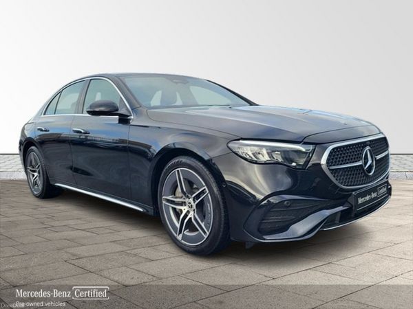 Mercedes-Benz E-Class Saloon, Diesel Hybrid, 2024, Black