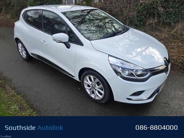 Renault Clio Hatchback, Petrol, 2018, White