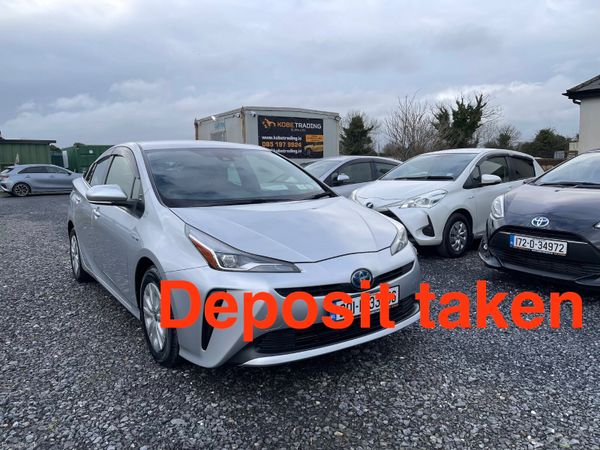 Toyota Prius Hatchback, Petrol Hybrid, 2020, Silver