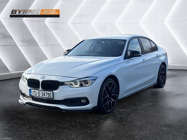 BMW 3-Series Saloon, Diesel, 2017, White