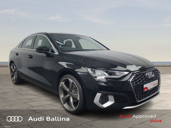 Audi A3 Saloon, Petrol, 2023, Black