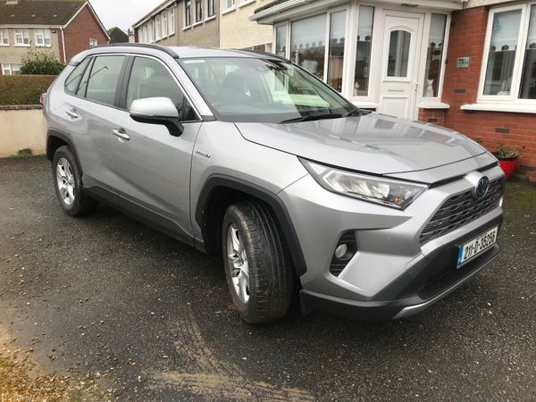 Toyota RAV4 SUV, Petrol Hybrid, 2021, Grey