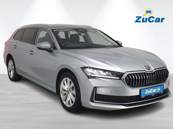 Skoda Superb Estate, Petrol Plug-in Hybrid, 2025, Silver
