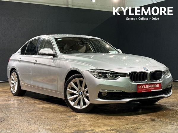 BMW 3-Series Saloon, Petrol Hybrid, 2016, Silver