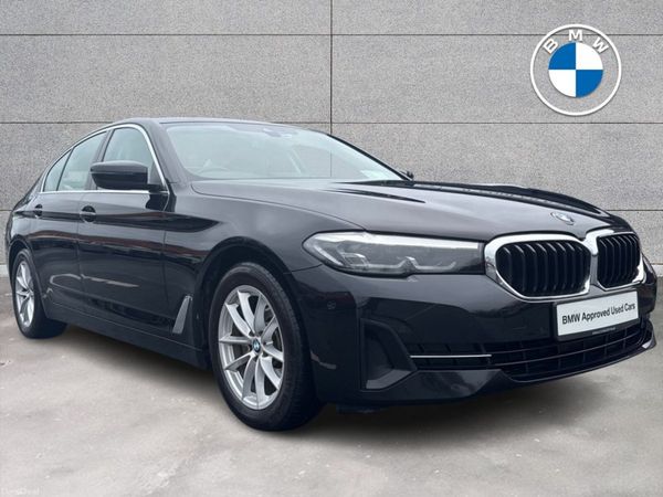 BMW 5-Series Saloon, Diesel, 2021, Black